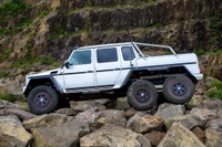 【メルセデスベンツ G63 AMG 6×6 発売】ミリタリー+ラリー+F1=6×6 画像