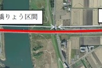 JR東日本、常磐線水戸~勝田間に防風柵を整備 画像