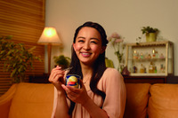 低カロリーアイス、田中理恵さん起用「女性でも食べていいんだ」 画像