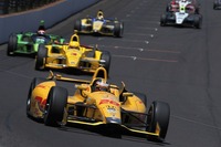 【INDYCAR第5戦】ハンターレイが激戦の末、カストロネベスを下す…琢磨19位 画像