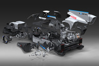 日産、EVレーサー ZEOD RC のコンポーネンツ画像およびクラッシュテストの動画を公開 画像