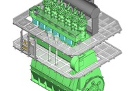 三菱重工舶用機械エンジンの次世代エンジン初号機、ライセンシーが受注 画像