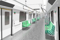 川重と中国南車、シンガポールMRT新線向け電車364両を共同受注…初の5ドア車 画像