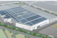 コマツ粟津工場に省エネ・高効率の新組立工場を竣工…購入電力量を9割以上削減 画像