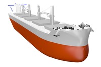 常石造船、6万3700トン型バルカーを開発…新技術搭載で20%燃費向上 画像