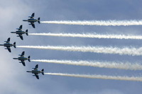 ブルーインパルス、6月6日に浜松基地を中継し美保基地へ 画像