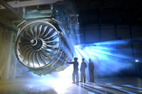 ロールスロイスの787ドリームライナー向けエンジンが初起動 画像