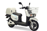 テラモーターズの業務用電動バイク、航続距離150km…BIZMOII 発売 画像