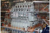 三井造船、天然ガスを燃料とした舶用低速ディーゼル機関を発受注 画像
