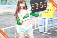 レースクイーンが時間をお知らせ…『サーキット時計』2014年度版登場! 画像