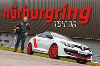 ルノー メガーヌ R.S. 「275トロフィー」、ニュル市販FF車最速に…7分54秒36 画像