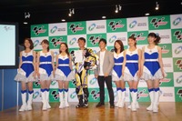 【Moto GP 日本GP】チュートリアル福田、自前の革つなぎ姿で魅力語る 画像