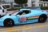 【ガムボール3000 2014】Nyan Cat仕様の458スパイダー…Deadmau5がネットで売り出し中［動画］ 画像