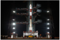インドPSLVロケット、欧州地球観測衛星『SPOT 7』を打ち上げ 画像