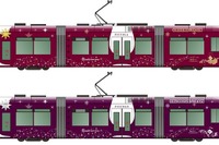 広島電鉄、1000形2編成で「七夕電車」運転 画像