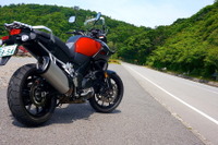 【スズキ Vストローム1000 ABS 試乗】サスセッティングで激変、ロードスポーツばりのハンドリング…和歌山利宏 画像