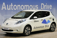 圏央道開通、日産が自動運転車でパレード走行 6月28日 画像