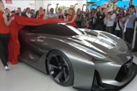 【グッドウッド14】日産 コンセプト2020 ビジョン GT、初公開に熱い視線…次期 GT-R への期待感か［動画］ 画像