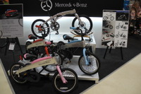 【ベビー＆キッズEXPO14】メルセデスベンツの子供用自転車、価格は5万円 画像