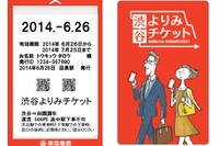 東急、渋谷~田園調布間下り列車限定の1カ月券発売 画像