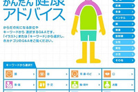 JAF、「かんたん健康アドバイス」サービスを一般ドライバーに公開 画像
