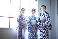 東洋ゴム、タイヤのトレッドデザインを採用したオリジナル浴衣を制作 画像