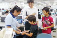 【夏休み】富士通テン、子ども参観日や工作教室を実施 画像