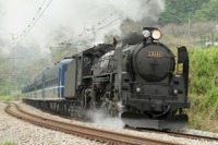 JR東日本、水郡線80周年でC61けん引のSL列車運転…12月 画像