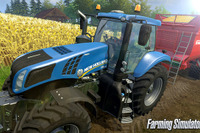 農場ゲーム『Farming Simulator 15』に登場するリアルな農機の姿 画像