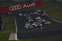 【アウディ R8 LMS CUP 第2戦】レース2優勝は元F1ドライバーのユーン選手…岩城滉一氏は2レース共に完走 画像