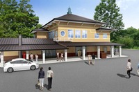 南海、ケーブルカー高野山駅舎を改修へ 画像