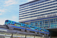 北九州モノレールのラッピング車「JRA号」運転開始 画像