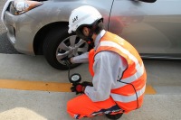 お盆期間中、高速道路でのパンクやガス欠が多発…JAFが注意喚起 画像