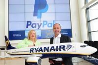 欧州LCC大手ライアンエアー、オンライン決済サービス「PayPal」導入を決定 画像