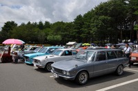 ルーチェバン、セドリックワゴン など信州の旧車60台が集結…大芝高原まつり 画像