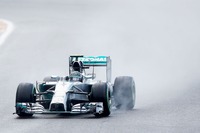 【F1 ベルギーGP】雨のスパ、ロズベルグが4戦連続ポール…ロッテラーは21番手 画像