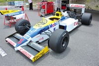 【F1 日本GP】琢磨×マンセル、ホンダ黄金時代のマシンをデモラン 画像