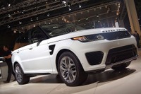 【モスクワモーターショー14】ランドローバー最強のSUV、レンジローバー スポーツ SVR［詳細画像］ 画像