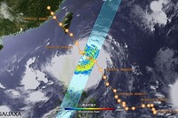 JAXA、GPM主衛星が取得した降水データの一般提供を開始 画像
