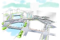 広島駅南口再整備の基本方針まとまる…広電を高架化 画像