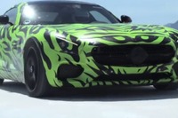 メルセデスの新型スポーツカー、AMG GT …開発テストで塩平原を駆ける［動画］ 画像