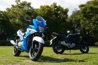 【スズキ GSR250F 発表】250cc主力にフルカウル仕様追加…3車種体制に［写真蔵］ 画像