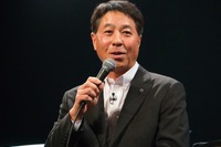【マツダ デミオ 新型発表】小飼社長「1.5Lディーゼルは他の複数車種にも搭載」 画像