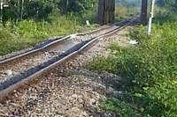 タイ深南部の国鉄線で線路爆破 画像