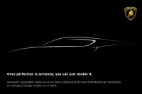 【パリモーターショー14】ランボルギーニ、謎の新型車を予告 画像