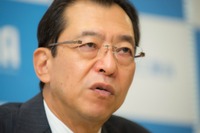 自工会池会長、円安でも「輸出はすぐに増えない」 画像
