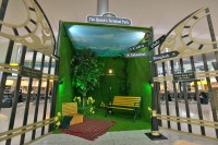 ロンドン・ヒースロー空港、人気公園をターミナル内に再現…世界唯一の食の取り組みを記念して 画像