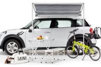 MINI クロスオーバー がキャンプ仕様に…専用キット登場 画像