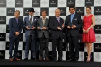 高級時計のタグ・ホイヤー、自動車業界の功労者を表彰…GT-Rの水野氏や亜久里氏が受賞 画像