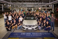 メルセデスのハンガリー工場、累計生産25万台…2年半で達成 画像